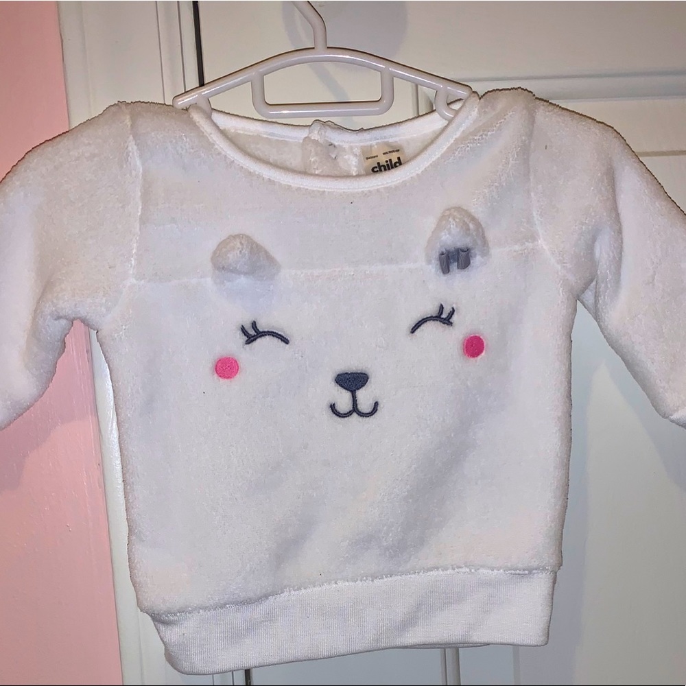 Carters fuzzy sweater